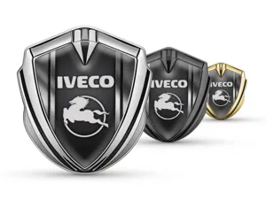 Iveco Metall Emblem Abzeichen Moderner Look High-End